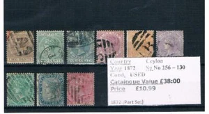 GB Stamps - Empire/Commonwealth - Ceylon, India - Picture 1 of 164