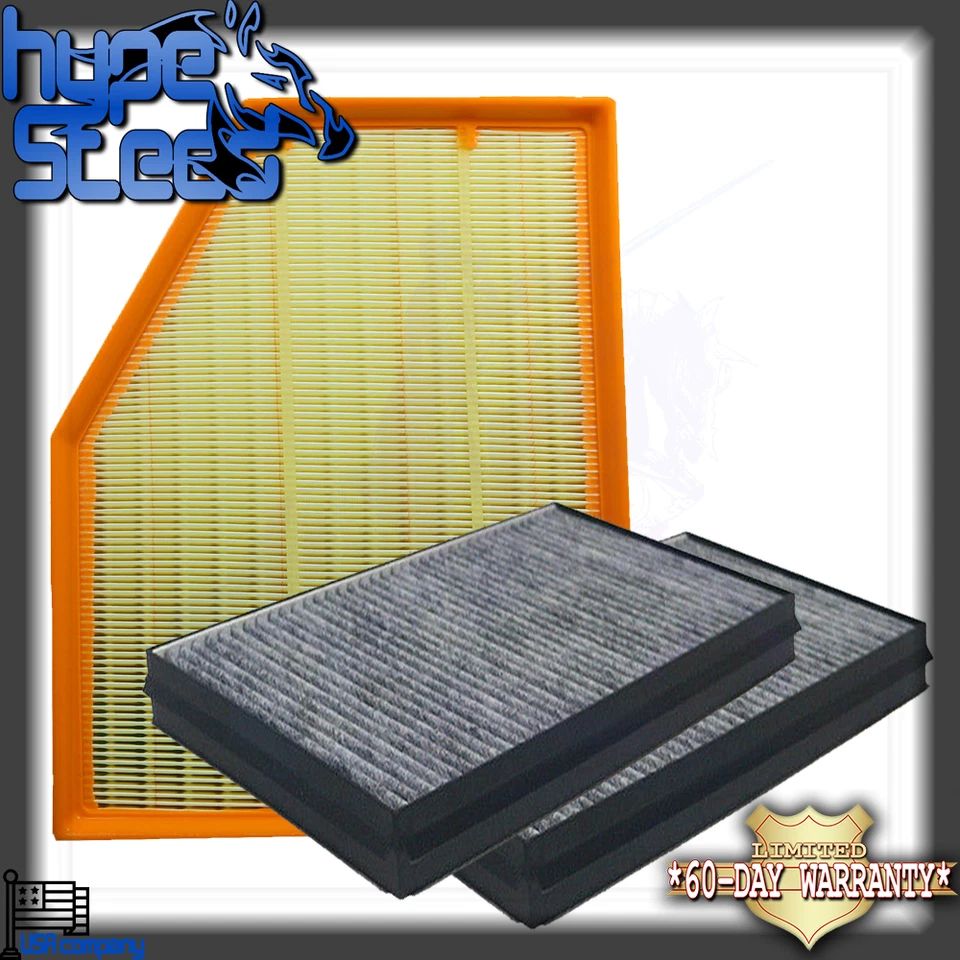 Juego combinado premium filtro de aire cabina motor para 2004+ BMW 525I 525XI 528I 530I 545 Foto 1 de 1