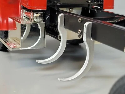 4x Aluminum J Mount Bracket Fuel Gas Tank Tamiya 1/14 Knight Grand King Hauler - Image 1 of 4