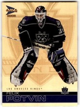 2001-02 McDonald's Prism Gold Felix Potvin #19 Los Angeles Kings