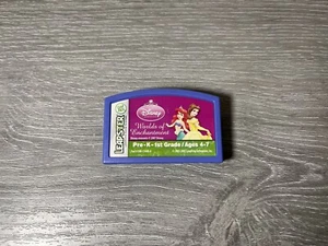 LeapFrog Leapster DISNEY PRINCESSES WORLDS OF ENCHANTMENT Game Cartridge - Picture 1 of 2