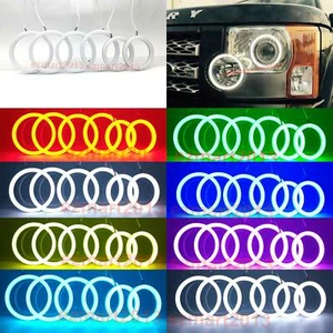 Anillo halo algodón RGB para Land Rover Discovery LR3 faro niebla luz ojo ángel - Imagen 1 de 18