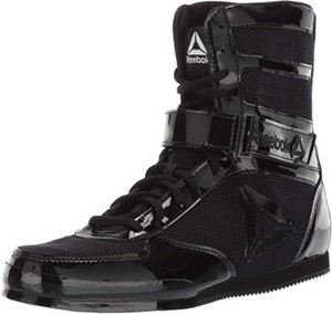 silver reebok boxing boots