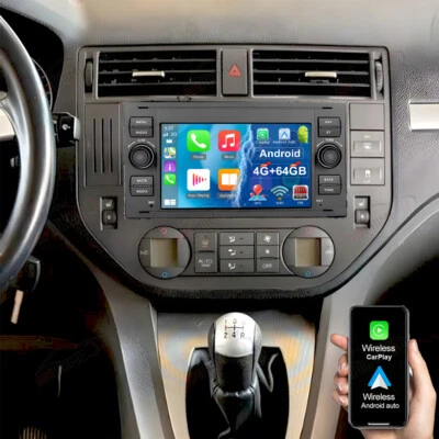 4+64G Für Ford C-MAX 2006-2010 Kuga 2008-2012 Android Autoradio GPS Navi Carplay - Bild 1 von 4