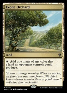 *MtG: 4x FRUTTETO ESOTICO - Comandante Omicidi a Karlov Manor Raro - magicman* - Foto 1 di 1
