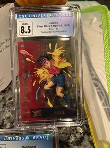 X-Men Suspended Animation Cel Jubilee #5 FLEER ULTRA 1995 CGC 8. 5 - Picture 1 of 4