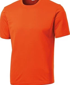 SPORT TEK Youth Moisture Wicking Dry Fit Workout Short Sleeve T-Shirt NEW YST350 - Picture 1 of 23