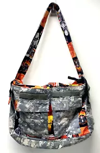 Bolso de hombro con temática de bombero cosido a mano bolso de mano bolso de pañales - Imagen 1 de 12
