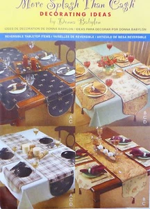 McCalls Donna Babylon M4730 Pattern Table Settings Napkins tablecloth and runner - Imagen 1 de 2