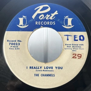 Rock The Channels - I Really Love You / What Do You Do Port Records - Picture 1 of 2