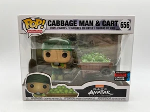 Funko POP! Animation Avatar The Last Air Bender - Cabbage Man & Cart #656 - Viny - Picture 1 of 6