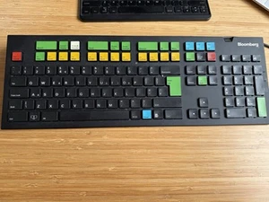 BLOOMBERG STB100 FINANCIAL TRADING & STOCK MARKET WIRED USB KEYBOARD - Photo 1/2