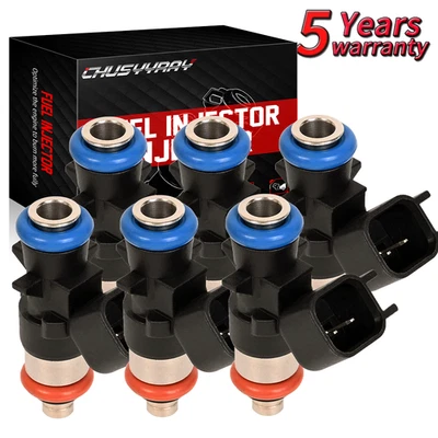 6x Inyectores de combustible OEM 05280158233 para Ram 2014-2019 ProMaster 1500 3500 3,6 L Foto 1 de 4