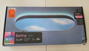 LIFX 26in Oval Capsule Smart LED Flush Mount Ceiling Light WiFi Alexa Google - Picture 1 of 10