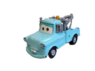 Disney Cars Martin Mimetico Blu Metallo 1/55 Auto Mater Carro Attrezzi Pixar 95 - Immagine 1 di 4