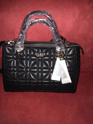 GUESS Assia Top Zip Shoulder Bag Schultertasche Tasche Handtasche schwarz Neu - Bild 1 von 4