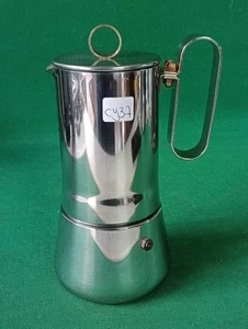 CAFFETTIERA VINTAGE MOKA BIALETTI CRUSINALLO GOLDEN ORO 6 TAZZE INOX 18/10. CY37 - Imagen 1 de 10
