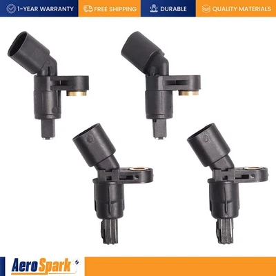 Sensor de velocidad de rueda ABS delantero trasero derecho y derecho 4 para Volkswagen Beetle 1998-2006 1,9 L Foto 1 de 4