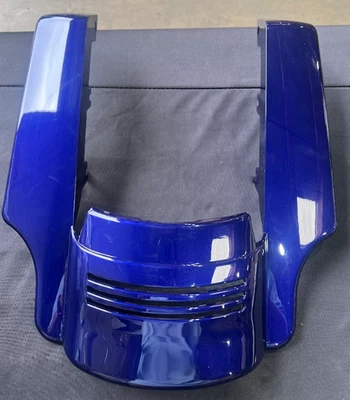 Extensión de guardabarros trasero estirado OS&D Advanblack Zephyr azul (doble recorte) Foto 1 de 2