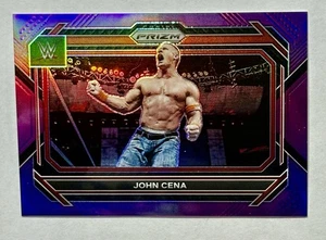2023 Panini Prizm WWE - John Cena #54 Purple Prizm /149 READ - Picture 1 of 3