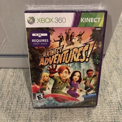 Kinect Adventures Xbox 360 Kinect Game New Sealed Family Interactive Competition - Image 1 of 2