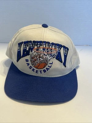 Chapéu vintage anos 90 Kentucky Wildcats basquete iniciante NCAA Strapback - Imagem 1 de 4