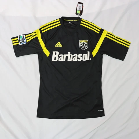 MLS COLOMBUS CREW SC BARBASOL JERSEY SIZE SMALL NWT Cover
