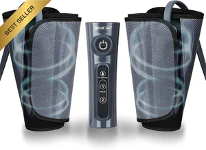 Air Compression Leg Massager - Foot Calf Arm Relaxation RLS Edema Relief - Picture 1 of 12