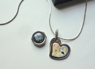 Collar y 2 colgantes MICHAELA FREY WILLE FREYWILLE AMOR Y nenúfares Monet Foto 1 de 4