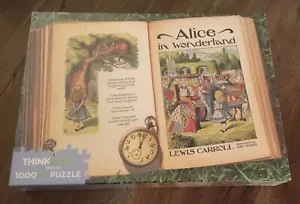Cobble Hill ThinkGeek Alice im Wunderland 1000-teiliges Puzzle neu versiegelt - Bild 1 von 3