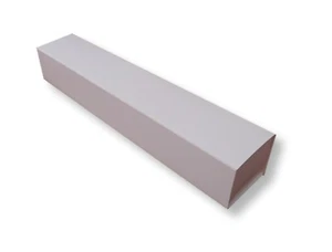 50 SMALL WHITE SCROLL BOXES WEDDINGS CANDLES GIFTS - Picture 1 of 2