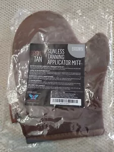 Sunless Tanning Applicator Tan Mitt Brown - Picture 1 of 2