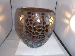 Neu PartyLite Aurora Mosaik Windlicht Kerzenhalter - Bild 1 von 8