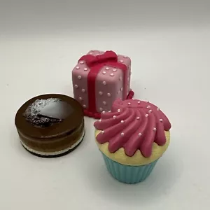 Piezas de repuesto de panadería American Girl pasteles mousse de cumpleaños cupcake para muñeca de 18 - Imagen 1 de 9