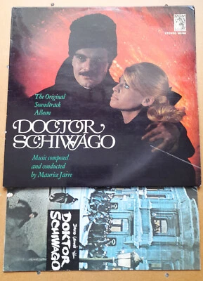 LP Soundtrack-Dr.Schiwago-MGM 665060-D66-Filmprogramm-VG++ washed- - Bild 1 von 4