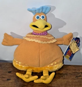 Vintage Chicken Run Babs 8 Inch Plush 2000 Playmates With Tags - Picture 1 of 4