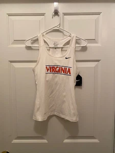 NWT Virginia UVA Cavaliers Women's Track Running Team Issued Nike Tank Top Small - Picture 1 of 4