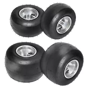 5" Slick Wheels Rim Tires 11x7.10-5 10x4.50-5 for Go kart Trike Buggy Trike - Picture 1 of 14