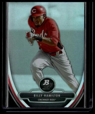 2013 Bowman Platinum #BPP9 Billy Hamilton Prospects NM/NM+ - Image 1 of 2