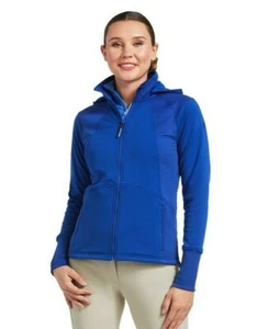 Ariat Damen Wilde Full Zip Sweatshirt Mazarine Blue - Größen S bis XL - Bild 1 von 6
