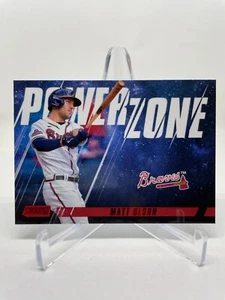 2022 Topps Stadium Club Matt Olson Power Zone Red Foil SP - Atlanta, #PZ-25 - Foto 1 di 2
