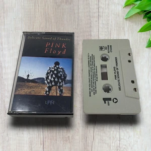 Vintage 1988 Pink Floyd Delicate Sound of Thunder Double Audio Cassette Tape - Picture 1 of 3