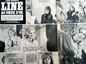 FRANCE Revue Nous Deux porte Bonheur 1969 Roman-Photo avec LINE RENAUD 1138 - Picture 1 of 3