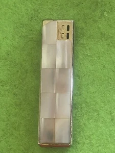 VTG Mother Of Pearl & Gold Tone WIN Cigarette Lighter-Japan- 1950's Untested - Picture 1 of 4