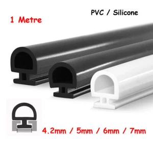 4.2mm-7mm Bubble Gasket Seal For UPVC Doors Windows Rubber Strip Draught Repair - Picture 1 of 26