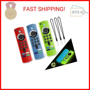 3 Pack Fire Stick Remote Cover, Silicone Remote Case for 2021 Fire TV Stick 4K M - Picture 1 of 2