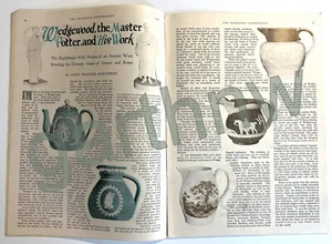 WEDGEWOOD MASTER JOSIAH & HIS WORK 1926 BILD + FLORIDA LAND SWIDLERS ART - Bild 1 von 2