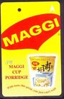 Maggi Cup Porridge S'pore Smrt Train Card