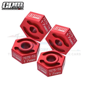 GPM Alloy 7075-T6 Hexagonal Adapter 17mm for LOSI 1/8 LMT 4WD SOLID AXLE RC CAR - Picture 1 of 6