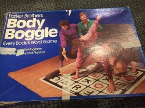 Vintage 1984 Parker Brothers Body Boggle Everybody's Word Game Complete - Bild 1 von 8